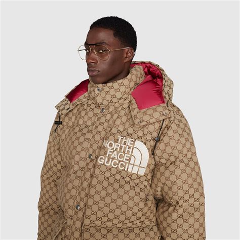 gucci north face bubble coat|north face gucci jacket men's.